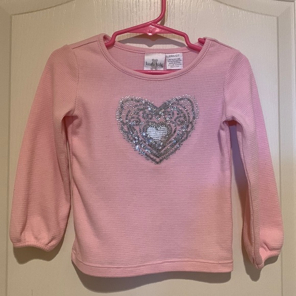 Koala Kids Other - Used pink girl’s Koala kids long sleeve top blouse with small stain